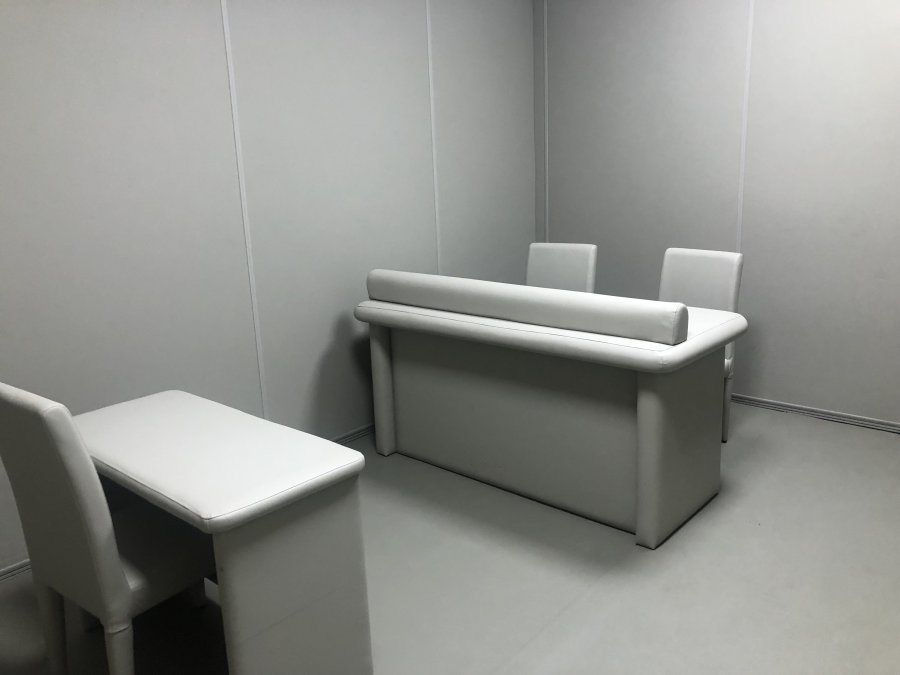 安徽六安市紀委談話室軟包建設防撞墻