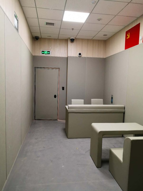 星美建材談話室軟包廠家-談話室軟包案例圖