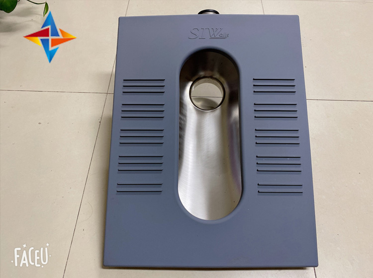 硅膠蹲便器，防撞蹲便器防撞衛浴廠家