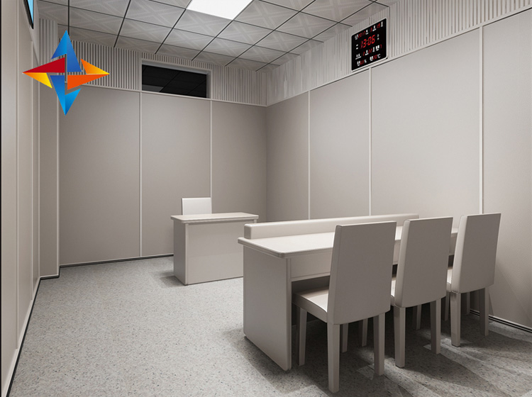 辦案區軟化處理之辦案區防撞桌椅怎么布局,沒想到是這樣的