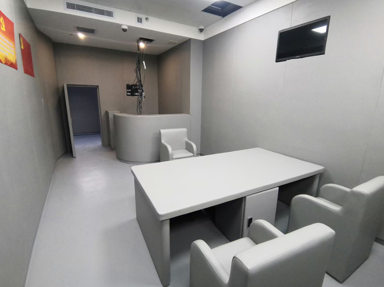 紀檢委軟包防撞談話室皮革軟包就集防撞、阻燃、消音、美觀為一體