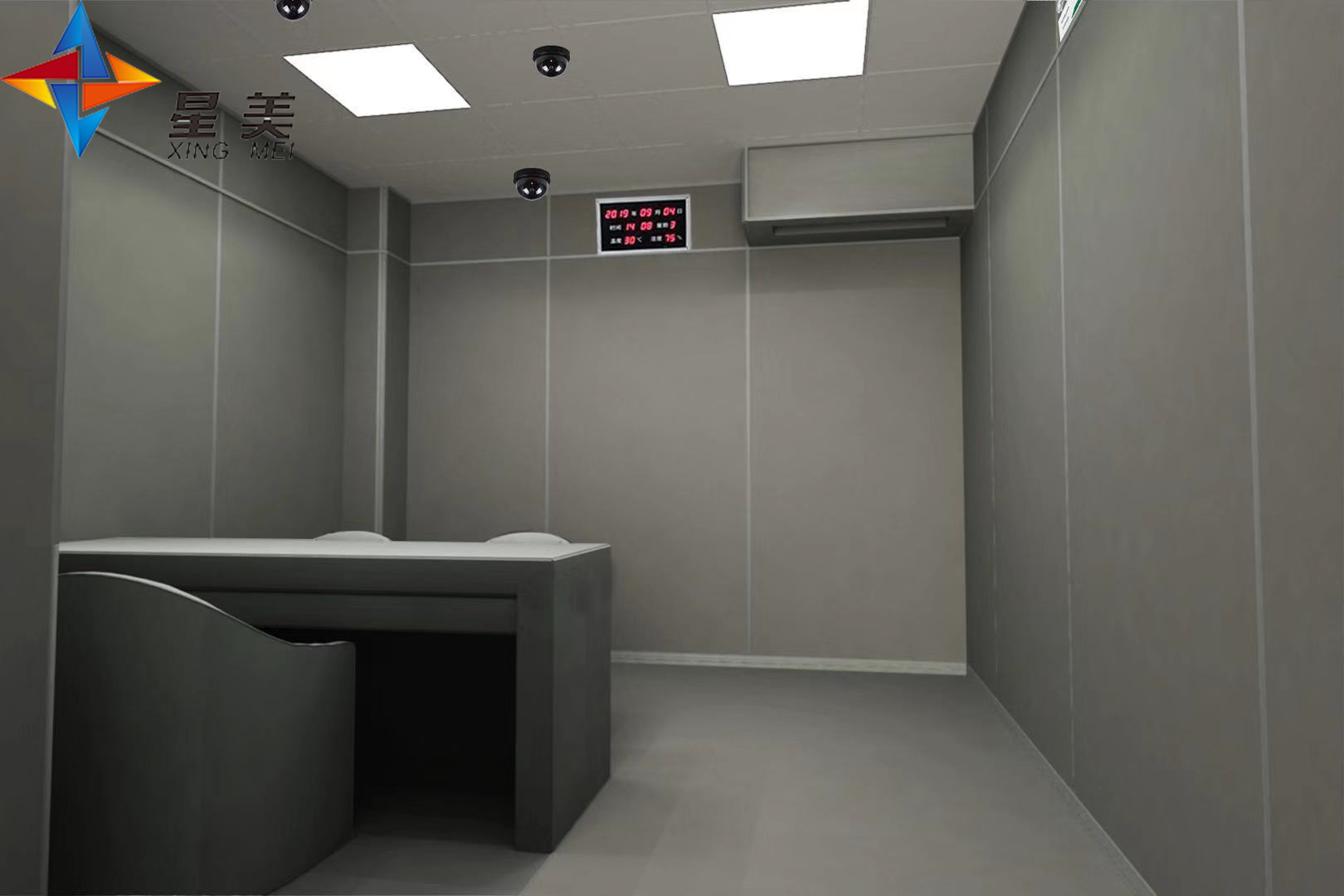 辦案區改造難題：防撞軟包如何同時滿足防撞/降噪/易清潔三大剛需